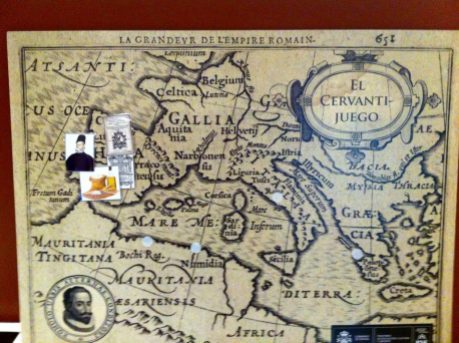 Mapa vida Cervantes